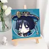 Genshin Impact Pintura al Óleo Digital DIY Dios del Agua Furina Animación Bidimensional Periférico Caricatura Pintura Decorativa Pintada a Mano Venta al por Mayor