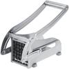 Máquina cortadora de patatas transfronteriza, de acero inoxidable, manual, para uso doméstico, para cortar pepinos y patatas fritas multifunción.