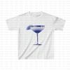 Moda de verão sexy cropped camiseta de manga curta feminina europeia e americana top de garota popular moda y2k feminina top estampado