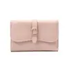 Cartera nueva de longitud media Hopper transfronteriza, cartera plegable corta de estilo coreano para mujer con cremallera y cierre de broche, tarjetero, monedero para estudiantes