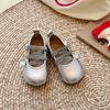 Zapatos para Niña Primavera y Otoño 2025 Estilo Nuevo Moda Infantil Zapatos de Princesa de Suela Blanda Zapatos de Cuero para Bebé Verano Estilo Coreano Zapatos Individuales