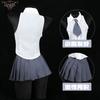 Susurros bajo la Luna Deseo Puro Estilo Universitario Uniforme Dividido Traje Ropa Interior Sexy Ropa Interior Sexy 8966