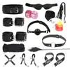 Juguetes sexuales para adultos Jiuai, accesorios SM, juguetes sexuales para parejas, bondage, látigo de cuero, tapón anal, entrenamiento del amor y provocación