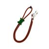 Lanyard Ajustable para Mascarilla Cadena para Gafas Cuerda para Gafas Oso de Peluche Chenilla Vacaciones Navideñas Transfronterizas Suave