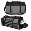 Bolsa de Lona para Fitness, Entrenamiento, Boxeo, MMA, Bolsa Deportiva con Compartimento para Zapatos