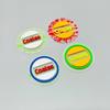 Etiqueta de gota plástica tridimensional dez anos de fábrica carimbo de borracha material PVC processo luminoso etiqueta decorativa logo de cola macia 3D marca registrada