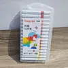 Rotulador acrílico Master 9500, de gran capacidad, con varilla triangular, apilable, de color, impermeable, lavable, 60 colores