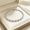 Ziyu Estilo Europeu e Americano Luxo Leve Moda Versátil Tendência Joia Zircônia Antidesgaste Alta Qualidade Criativo Multi-Especificação Pulseira