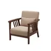 Sillón Sofá de Restaurante de Piel Nappa Retro, Combinación de Mesa y Sillas de Madera Maciza para Cafetería, Mesa de Bar de Taberna, Lujo y Comodidad Accesibles