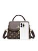 2025 Nova Bolsa Quadrada Pequena Versátil de Alta Qualidade Bolsa de Mão Feminina Moda Simples Tendência Grande Capacidade Ombro Único Transversal