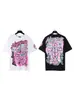 Transfronterizo 24ss Hell Star Hellstar Estilo Europeo y Americano High Street Manga Corta Tendencia Camisetas para Hombre y Mujer Belleza de Nicho Marea