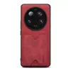 Denior é Adequado para Capa de Celular com Porta-Cartão Xiaomi 14Ultra 13Ultra Suporte Anote12Turbo Capa Protetora
