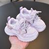 Nuevos Zapatos de Papá Deportivos para Niños y Niñas de Primavera y Otoño, Zapatos de Correr Casuales de Malla Transpirable, Estilo Princesa para Bebé