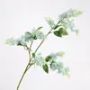 Flores Artificiais Lilás, Glicínia, Folha Vermelha Choupo Tremulante, Nevoeiro Casamento Arranjo de Flores Artificiais Materiais de Decoração Adereços de Fotografia Flores Falsas