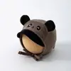 Gorro para Bebé Qiunan Coreano Lindo Súper Adorable con Orejas de Pato Cachorro Protección para el Frío para Otoño e Invierno, Gorro Cálido y a Prueba de Frío para Niños y Niñas