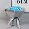 Ramo de Rosas Tanabata Flores Artificiales Hechas a Mano Flores de Jabón para el Cumpleaños de la Novia Regalo del Día de San Valentín