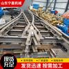 Desvío minero neumático de apertura a la derecha de una sola vía desvío de ferrocarril minero desvío de traviesa de acero de cable continuo neumático de apertura a la izquierda