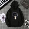 Foto Real de Sudadera de Dobladillo Acanalado Más Vendida Transfronteriza Sudadera Estampada de Animal Gato Europea y Americana Suéter Especial para Pareja