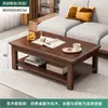 Uma Mesa de Centro para Drop-Shipping para Apartamentos Pequenos, Mesa de Chá Retangular Simples Moderna Estilo Novo Chinês com um Toque de Luxo para a Sala de Estar