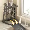 Encimera de Cocina Multifuncional Portacuchillos Estante de Almacenamiento para Cuchillos Bloque de Cuchillos Portapalillos Doméstico Estante de Secado de Cuchillos de Cocina Integrado Almacenamiento YX