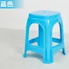 Taburete Alto, Banco, Taburete de Baño, Taburete para Cambiarse los Zapatos, Taburete de Mesa para Puesto de Comida, Silla, Taburete Cuadrado de Plástico Engrosado al por Mayor, Taburete Cuadrado Rojo para el Hogar