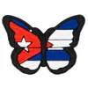 Nuevos accesorios para zapatos con agujeros de cocodrilo Flor de zapato DIY Accesorios para cordones de zapato Hebilla de zapato creativa de dibujos animados Venta al por mayor Transfronterizo Amazon