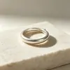 2026 Nuevo Anillo Lindo de Gama Alta para Mujer ins Exquisito Anillo Abierto Ajustable Estilo Coreano Estética Fría Banda Lisa Anillo para Dedo Índice