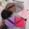 Esponja de Polvo de Terciopelo de Cristal Amigable con la Piel Doble Cara Esponja para Polvo Suelto Esponja de Polvo Miel Herramientas de Maquillaje para Retoques Maquillaje para Principiantes Venta al por Mayor