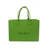 Bolsa de Feltro Personalizada Bolsa Tote de Feltro Presente de Feriado Corporativo Bolsa de Feltro Pequena Bolsa Tote Bolsa Tote de Feltro