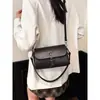 Bolso Cuadrado Pequeño Casual de Moda con Diseño de Nicho y Textura Simple, Bolso de Hombro Único Cruzado, Bolso Personalizado para Mujer Invierno 2026