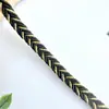 Ribete de Encaje Trenzado Hilo Dorado y Plateado Hueso de Dragón 0.5 cm de Ancho para Ropa DIY Accesorios de Decoración Hechos a Mano Ribete de Encaje Ancho
