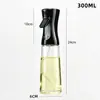 Botella rociadora de aceite tipo prensa superventas transfronteriza, botella de condimento para el hogar, botella a prueba de polvo para control de aceite, botella atomizadora de aceite en spray para cocina, olla de aceite