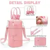 Bolsa para Botella de Agua Portátil Más Vendida, Funda Refrigerante Aislada para Botella de Agua, Bolsa Plegable con Múltiples Bolsillos para Botella de Agua Cruzada al Hombro