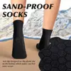 Meias de Mergulho Transfronteiriças Masculinas e Femininas, Meias de Snorkel, Meias de Natação, Meias de Praia, Sapatos, Meias Impermeáveis Espessadas, Respiráveis para Caminhada Aquática ao Ar Livre
