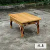 Mesa de Centro de Bambú, Mesa Pequeña de Té para Uso Doméstico, Mesa Tatami Simple para Balcón, Mesa Cuadrada de Bambú Estilo Zen, Mesa de Ocio, Mesa de Té