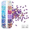 Cross-Border Horse eye Phoenix olho arroz manicure lantejoulas glitter ouro em pó jóias grandes lantejoulas patch maquiagem Unha polonês cola