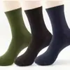 Bienes de Consumo de Rápida Rotación: Calcetines Casuales de Algodón Absorbentes de Sudor para Invierno, Calcetines Altos de Algodón para Personas Mayores, Envío Gratis, Venta al por Mayor, Suministro para Puestos de Mercado