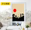 Cortinas para Puerta de Tela de Algodón y Lino Personalizadas por el Fabricante Cortinas Colgantes para Partición de Dormitorio Cocina Baño