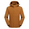 Chaqueta Unisex Personalizada 3 en 1 con Capucha Desmontable, Forro de Polar, Resistente al Agua, Conjunto de Dos Piezas para Senderismo al Aire Libre