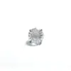 F136 Aleación de Titanio Arete de Presión Broca Base de Copa Engaste de Garras Rueda de la Fortuna Circonita Labret Titanio G23 Rosca 0.9 Joyería para Piercing Cabeza