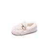 2026 Tênis de Algodão Infantil Capitão Tigre Outono e Inverno Novo Estilo Coreano Pelúcia Slip-On Tênis Casual Estudante Atacado