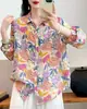 Cardigan de Ramio Puro con Estampado Digital para Mujer, Manga Larga, Talla Grande, Estilo Holgado y Delgado, Novedad Otoño 2026