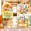 Decoraciones de escena de apertura para jardín de infantes y escuela primaria, letreros de bienvenida, decoraciones, ambiente ceremonial, expositores para entrada de aula, tableros de KT
