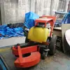 Máquina Cortadora de Bordillos Eléctrica de Empuje Máquina Cortadora de Bordillos de Carretera Sierra Cortadora de Piedra de Hombro Ajustable
