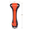 Herramienta de Escape para Coche Martillo de Seguridad Mini Acero Inoxidable Martillo de Emergencia para Autobús Auto-Rescate Rompeventanas de Escape