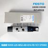 FESTO Válvula solenoide Festo VUVS-L25-M52-AD-G14-F8-1C1 575503 dos cinco vías
