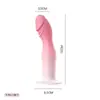 Dildo Macio Líquido Gradiente Laile Pênis Simulador Brinquedo de Masturbação Feminina para Casais Brinquedos Sexuais Adultos Atacado