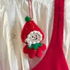 2025 Nuevas Muñecas de Peluche de Dibujos Animados de Navidad Papá Noel Árbol de Navidad Reno Broche Colgante Accesorios