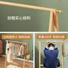Arara de chão para quarto e sala de estar, simples para uso doméstico, varal de secagem de roupas para varanda, cabideiro, organizador e armazenamento, cabideiro