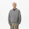 Malhas Vintage Retrô Americano Estilo Old Money de Fábrica para Homens e Mulheres, Tops de Alta Qualidade com Atmosfera de Outono e Inverno